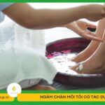Những người không nên ngâm chân