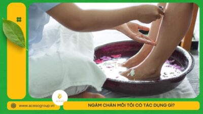 Những người không nên ngâm chân