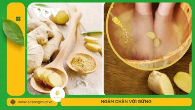 Ngâm chân với gừng có tác dụng gì?